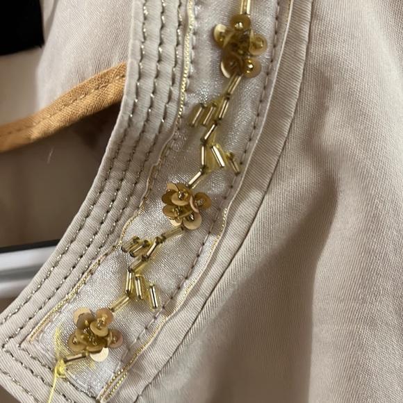 Crème colored jacket size small - Picture 2 of 6